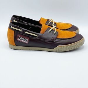 Alive custom 240g0 Classic Boat Sneakers by Ann Tiernan - size EU 38 women